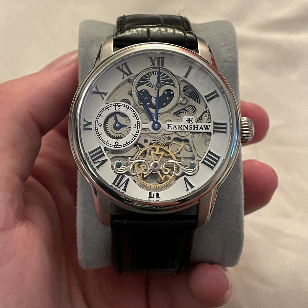 Earnshaw Longitude Automatic Skeleton Watch